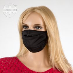 Maseczka, maska ochronna maski na twarz (model Katarzyna - czarna)