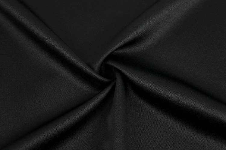 TKANINA OBRUSOWA SATIN/320/8099 czarny