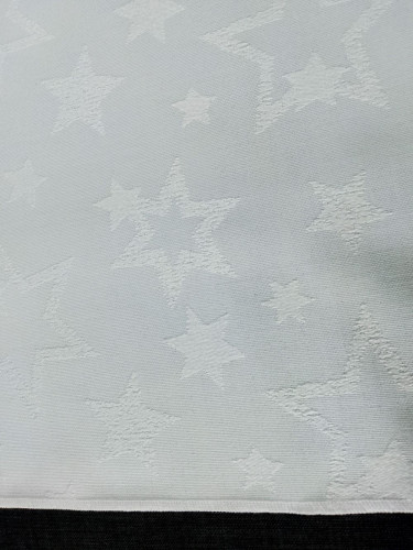 Obrus świąteczny biały  tkanina COSMO LOFT