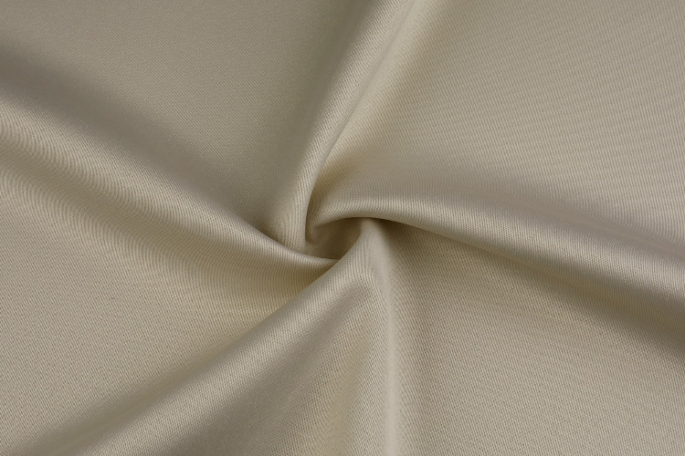 TKANIAN OBRUSOWA SATIN JASNY BEŻ