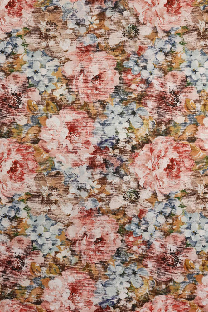 ZASŁONA DR 2189 KWIATY